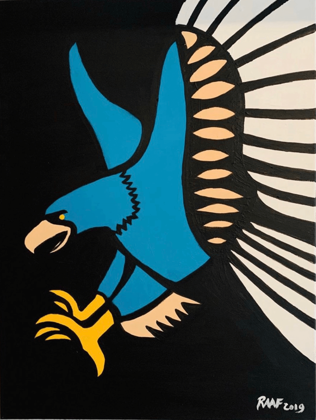 Eagle-abstract-by-raafpaintings