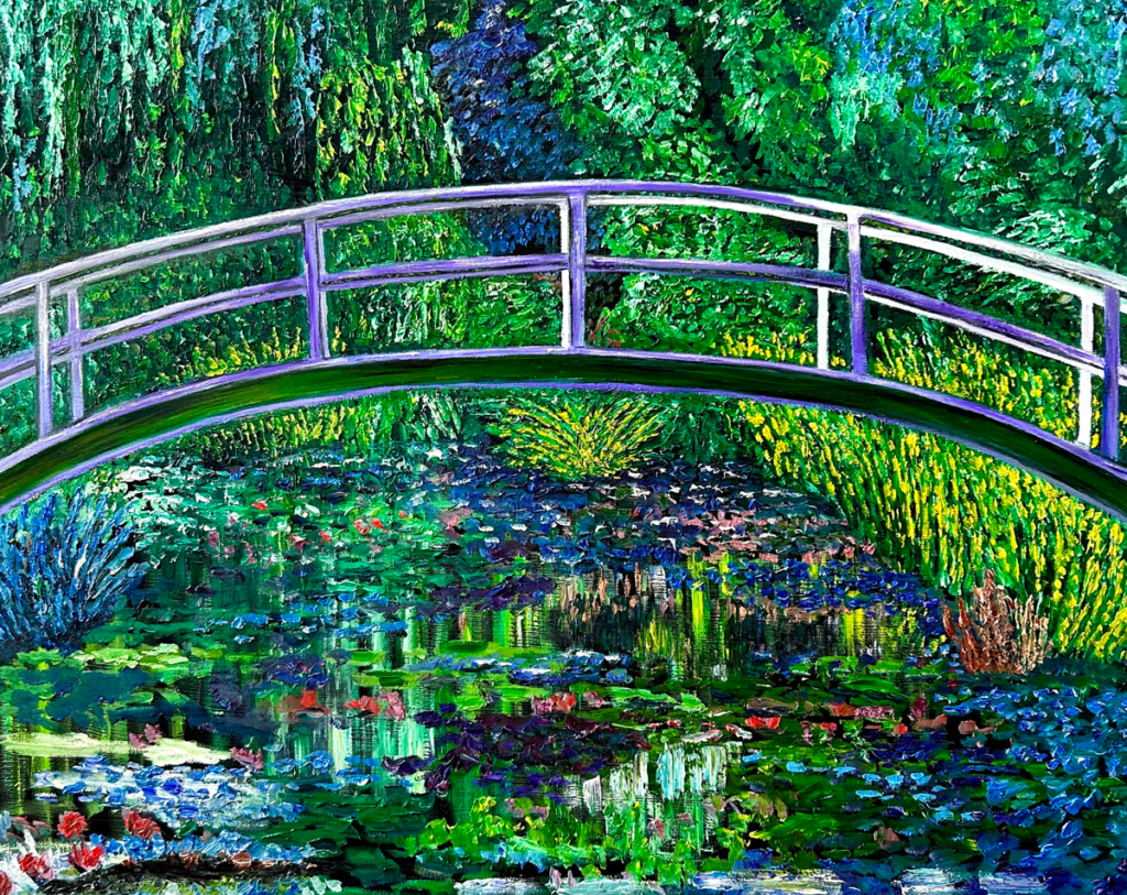 Brigde_and_lilies_by_Monet_byRaaf_paintings